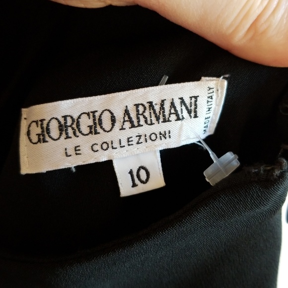 Giorgio armani black dress - Picture 8 of 8